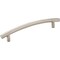 Elements 128 mm Center-to-Center Satin Nickel Arched Belfast Cabinet Pull 406-128SN - alternate 1